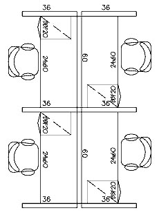 Call Center Typical Layout