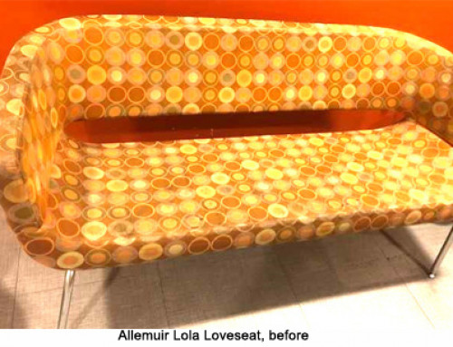 Reupholstered Family Waiting Room Seating – Baltimore, MD