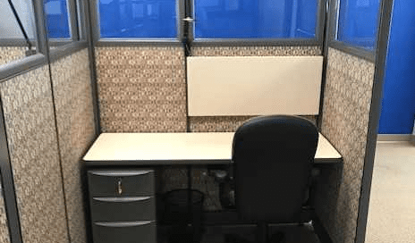 As Is Herman Miller Action Office Series 2 Workstations