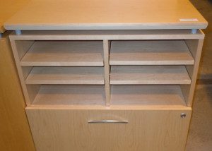 AS IS Teknion Descor Locking Storage Lateral File