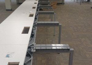 (140) 4x2 Benching Workstations