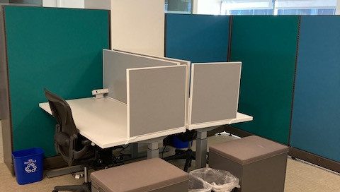 AS-IS Haworth Planes Electric Height Adjustable Desks, Washington DC