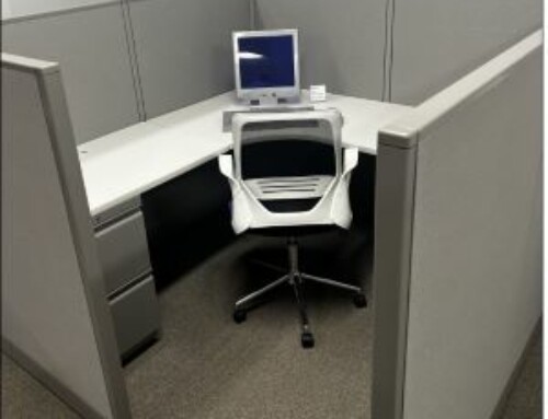 Pre-Owned 6×6 Allsteel Concensys Workstations 56″H