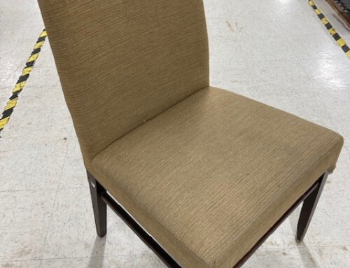 Project Overview: Reupholstered Lounge Chairs for Seating Area– Baltimore MD