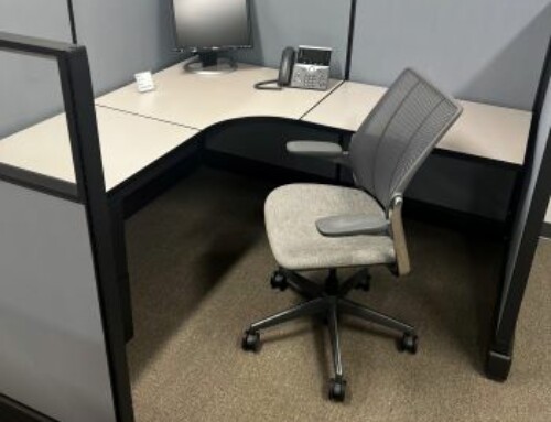 Pre-Owned 6×6 Friant System 2 Workstations 53”H